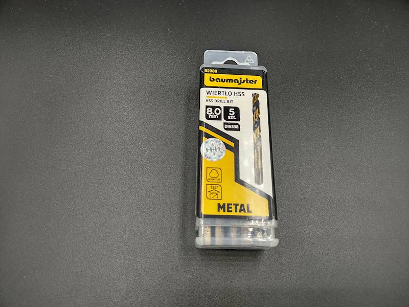 Wiertło HSS DO METALU 9,5 MM OP. 5 SZT