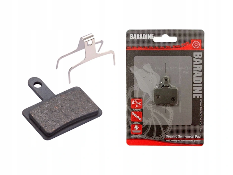 KLOCKI HAMULCOWE TARCZOWE SEMIMETAL (DS-10)