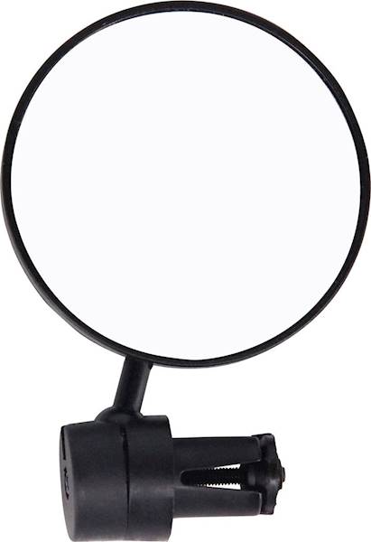LUSTERKO ROWEROWE JETCOMP VERSO (HL-M02) 118MM CZARNE MOCOWANE WEWNĄTRZ KIEROWNICY UNIWERSALNY