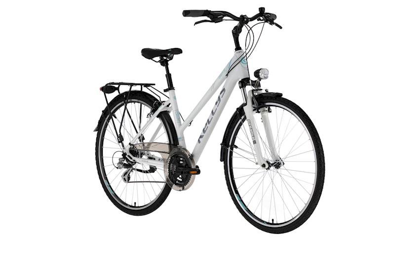 ROWER KELLYS CRISTY 30 RAMA M KOŁA 28" BIAŁY MAT