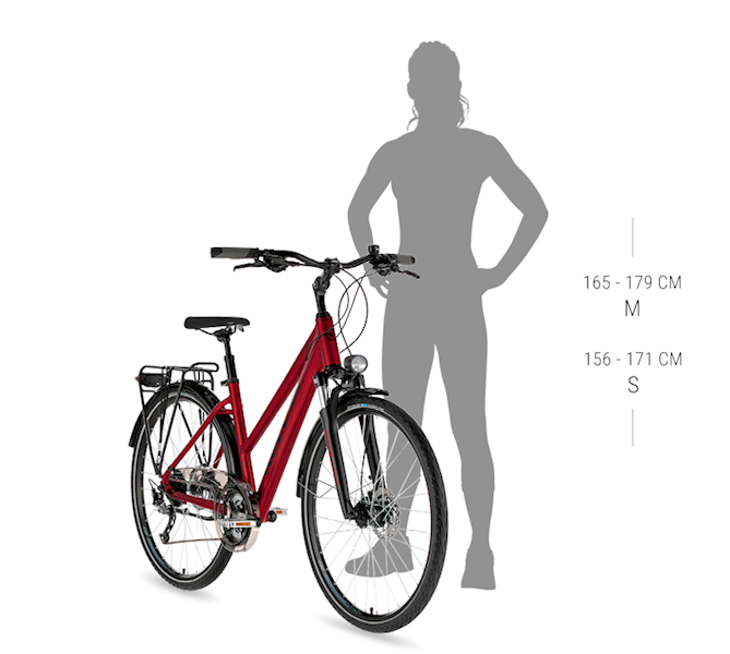 ROWER KELLYS CRISTY 40 RAMA M KOŁA 28" FIOLETOWY POŁYSK