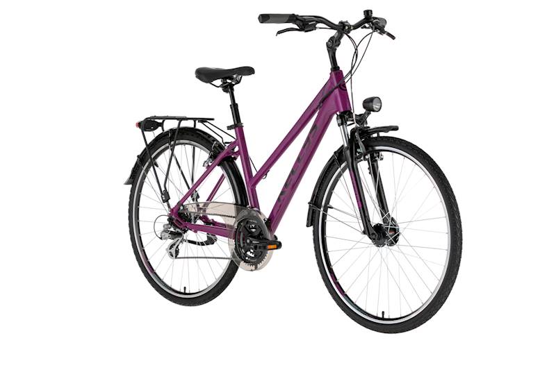 ROWER KELLYS CRISTY 40 RAMA S KOŁA 28" FIOLETOWY POŁYSK