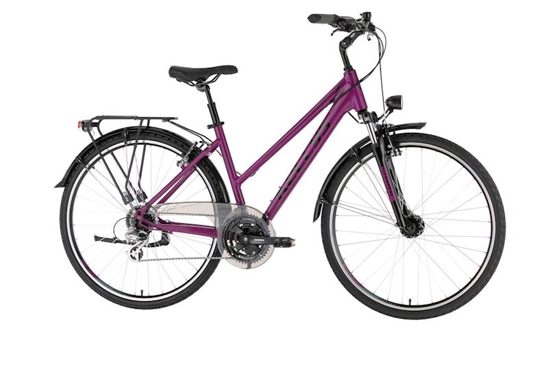 ROWER KELLYS CRISTY 40 RAMA S KOŁA 28" FIOLETOWY POŁYSK