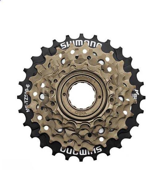 WOLNOBIEG SHIMANO (TZ-500) 6-RZĘD BRĄZOWY
