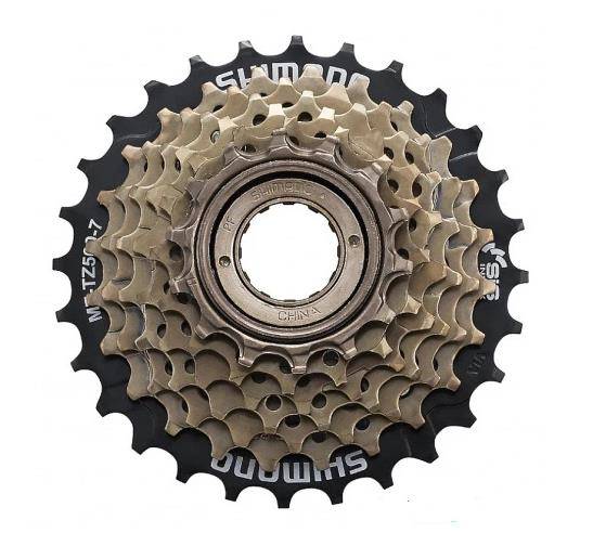 WOLNOBIEG SHIMANO (TZ-500) 7-RZĘD BRĄZOWY