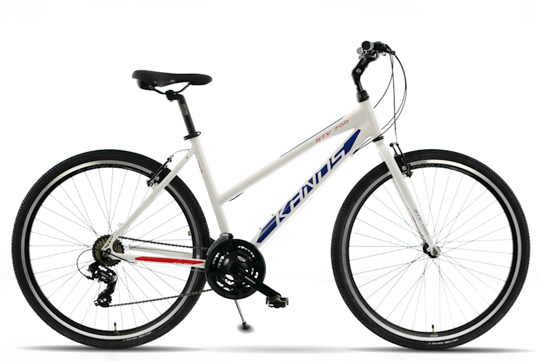 ROWER KANDS ENERGY STV 700 RAMA 19" KOŁA 28" BIAŁY GRANATOWY POŁYSK