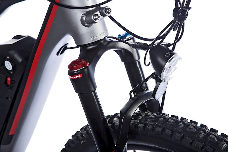 ROWER JOBOBIKE BRUNO RAMA 16" KOŁA 27,5" CZARNY BIAŁY (13AH)