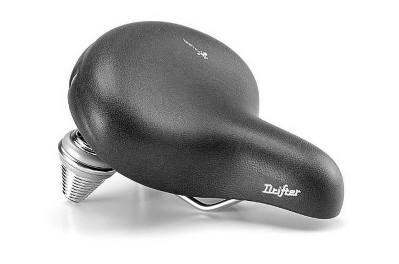 SIODŁO SELLE ROYAL DRIFTER RELAXED CZARNE NA SPREŻYNIE (szer-245mm,dł-270mm)