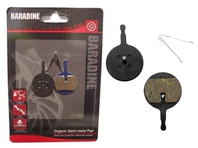 KLOCKI HAMULCOWE TARCZOWE SEMIMETAL (DS-38)