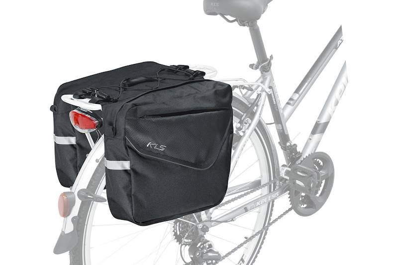 SAKWA KELLYS KLS ADVENTURE 20 NA BAGAŻNIK 20L CZARNA