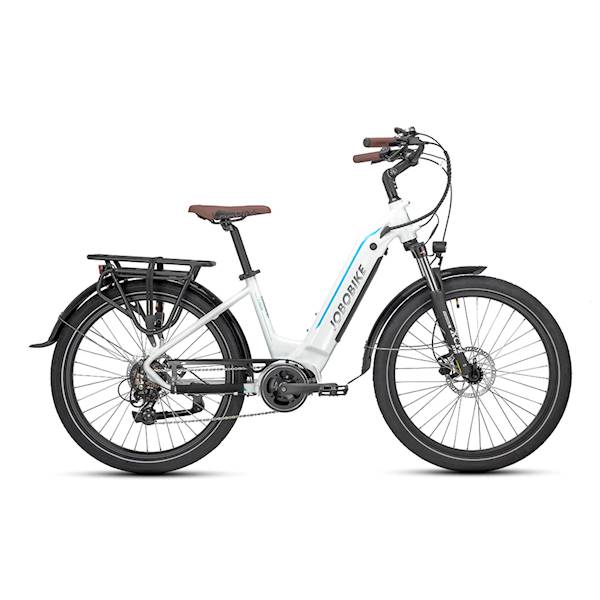 ROWER JOBOBIKE LINDA RAMA 16,5" KOŁA 26" BIAŁY NIEBIESKI (13AH)