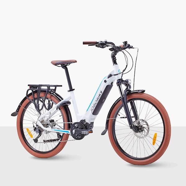 ROWER JOBOBIKE LINDA RAMA 16,5" KOŁA 26" BIAŁY NIEBIESKI (13AH)