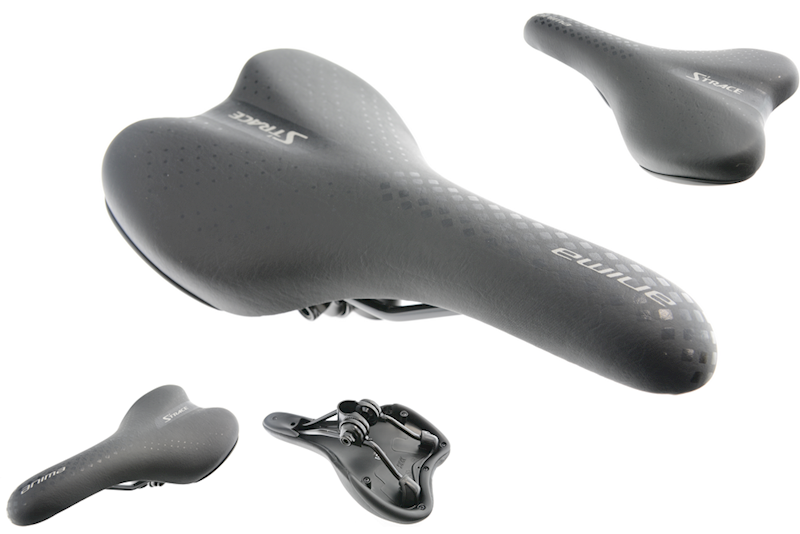 SIODŁO DDK MTB  S'TRACE D5311 CZARNO SZARE