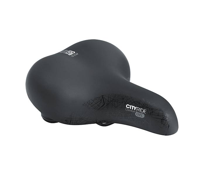 SIODŁO KELLYS KLS CITYRIDE GEL CZARNE