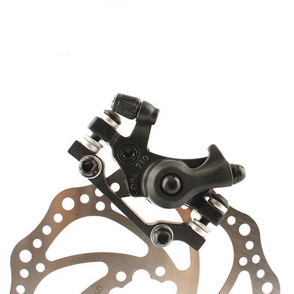 ZACISK HAMULCOWY SBD03 TARCZOWY MECH PRZÓD TARCZA 6 ŚRUB 160MM CZARNY