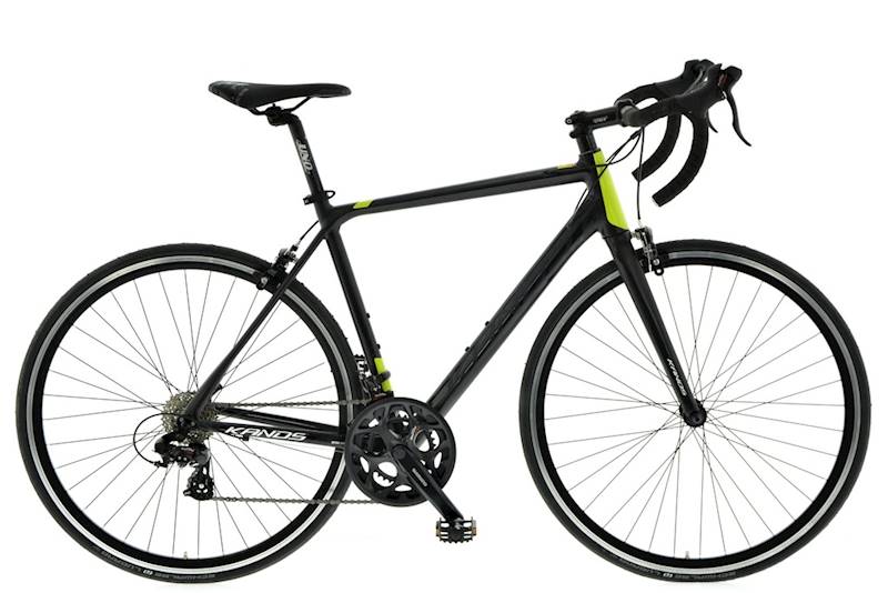 ROWER KANDS MARCIANNI RAMA 22" KOŁA 28" CZARNY SELEDYNOWY MAT