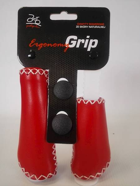 CHWYTY KIEROWNICY JET ERGONOMY CZERWONE