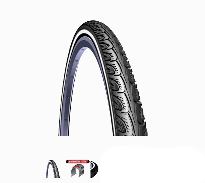 OPONA MITAS HOOK LONG WAY V69 28X1,40 35-622 700X35C ANTYPRZEB CZARNA