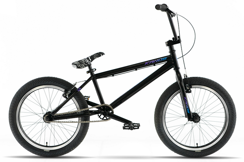 ROWER KANDS BMX HYDRO 360 KOŁA 20" CZARNY NIEBIESKI POŁYSK