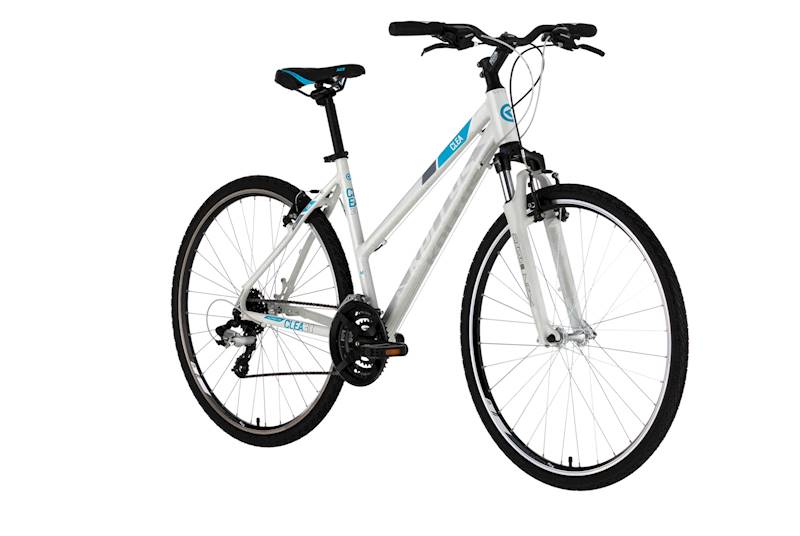 ROWER KELLYS CLEA 30 RAMA M KOŁA 28" BIAŁY NIEBIESKI MAT