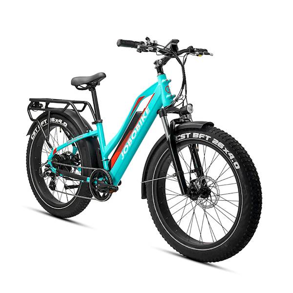 ROWER JOBOBIKE ROBIN RAMA 20" KOŁA 26" NIEBIESKI CZERWONY (13AH)