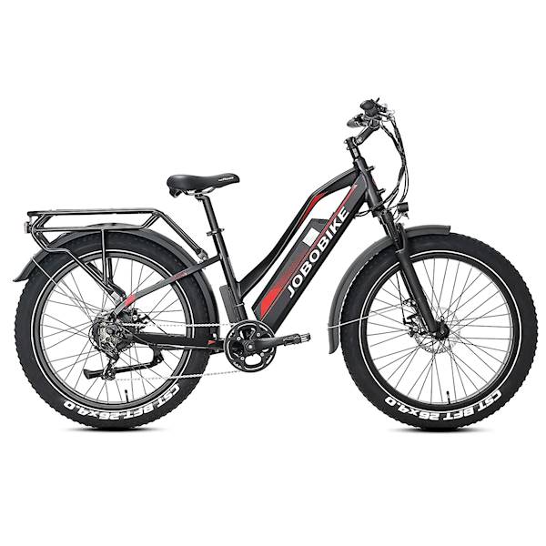 ROWER JOBOBIKE ROBIN RAMA 20" KOŁA 26" CZARNY CZERWONY (13AH)