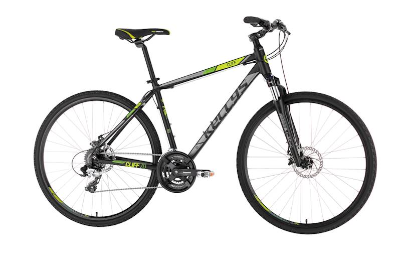 ROWER KELLYS CLIFF 70 RAMA M KOŁA 28" CZARNY ZIELONY