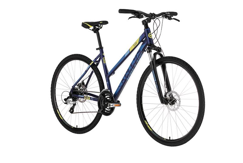 ROWER KELLYS CLEA 70 RAMA S KOŁA 28" NIEBIESKI ŻÓŁTY