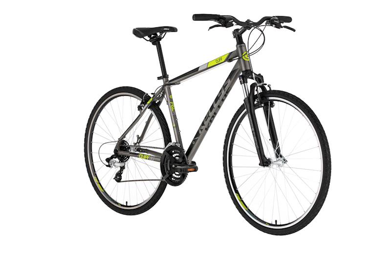 ROWER KELLYS CLIFF 30 RAMA M KOŁA 28" SZARY ŻÓŁTY