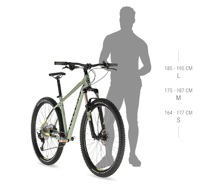 ROWER KELLYS SPIDER 80 RAMA L KOŁA 29" GRAFITOWY MAT