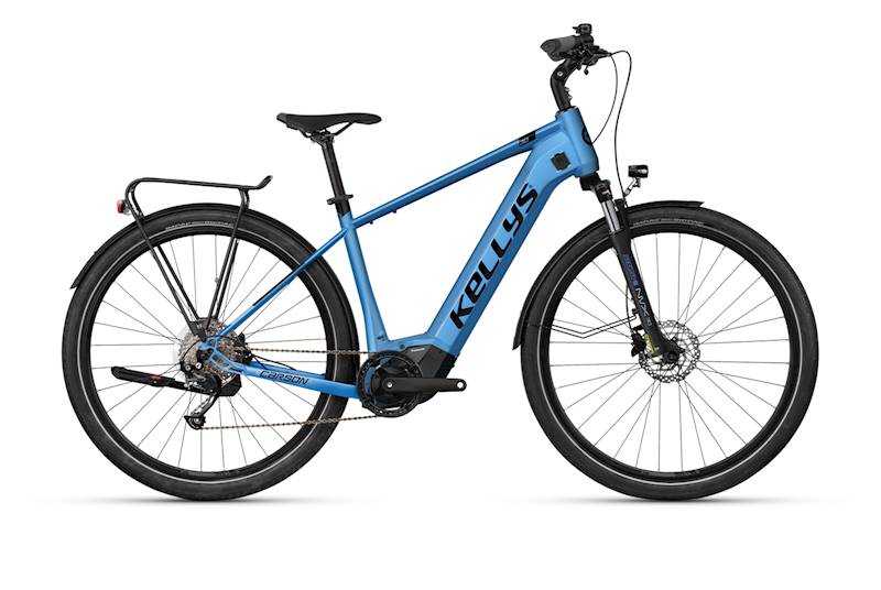 ROWER KELLYS E-CARSON 30 P RAMA M KOŁA 28" NIEBIESKI CZARNY POŁYSK (20AH)