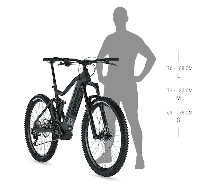 ROWER KELLYS THEOS I50 SH RAMA L KOŁA 29"/27,5" GRAFITOWY (17,5AH)