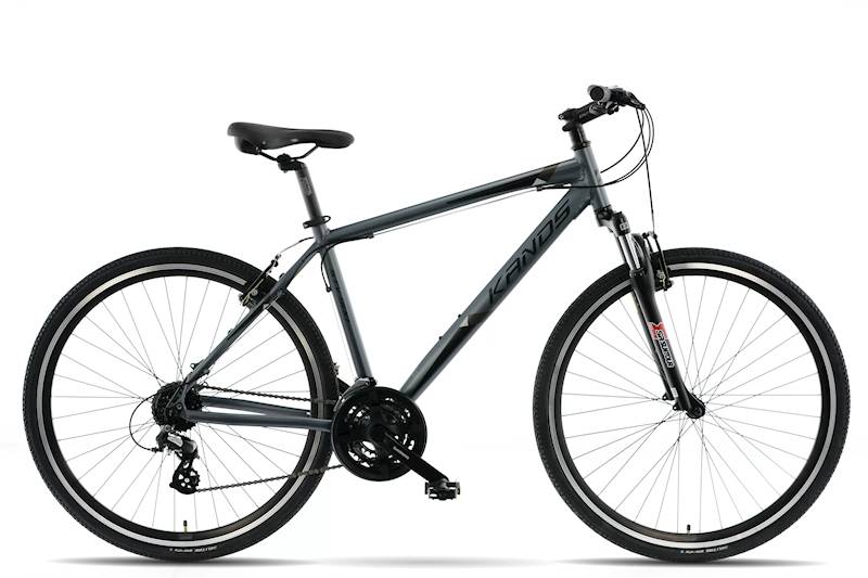 ROWER KANDS CROSS STV 900 RAMA 19" KOŁA 28" GRAFITOWY CZARNY MAT