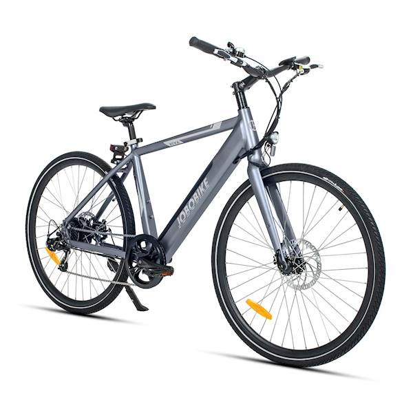 ROWER JOBOBIKE VIVA RAMA 19" KOŁA 28" SZARY (10,4AH)