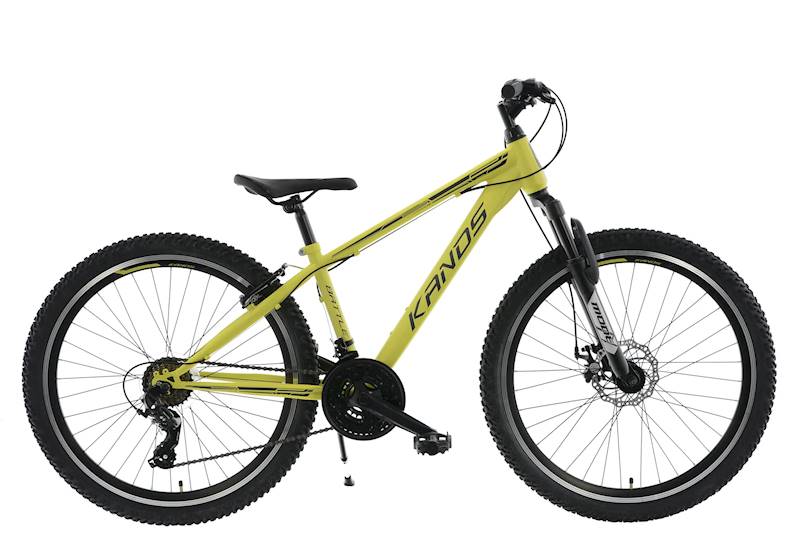 ROWER KANDS BATTLE RAMA 14" KOŁA 26" ŻÓŁTY MAT