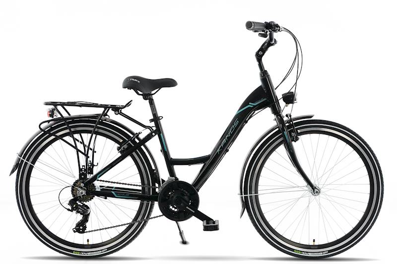 ROWER KANDS VENUS RAMA 17" KOŁA 26" CZARNY POŁYSK