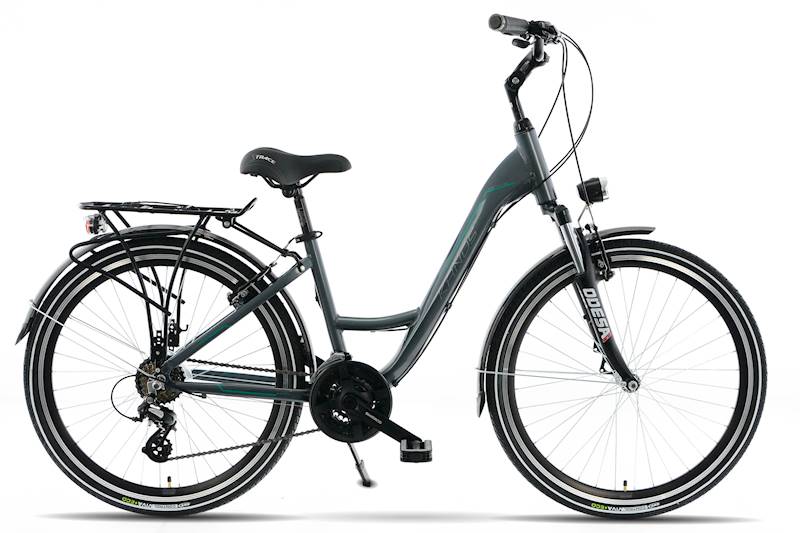 ROWER KANDS VENUS PRO RAMA 15" KOŁA 26" GRAFITOWY CZARNY POŁYSK