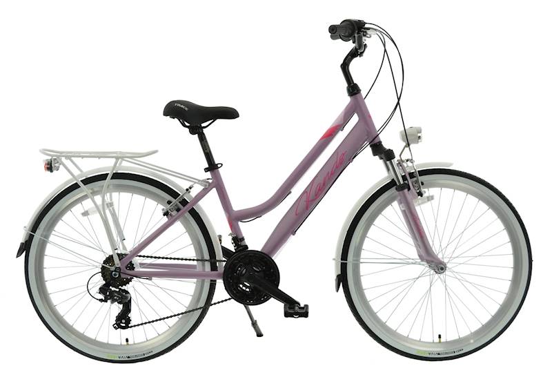 ROWER KANDS AURELIA RAMA 15" KOŁA 26" FIOLETOWY BIAŁY MAT