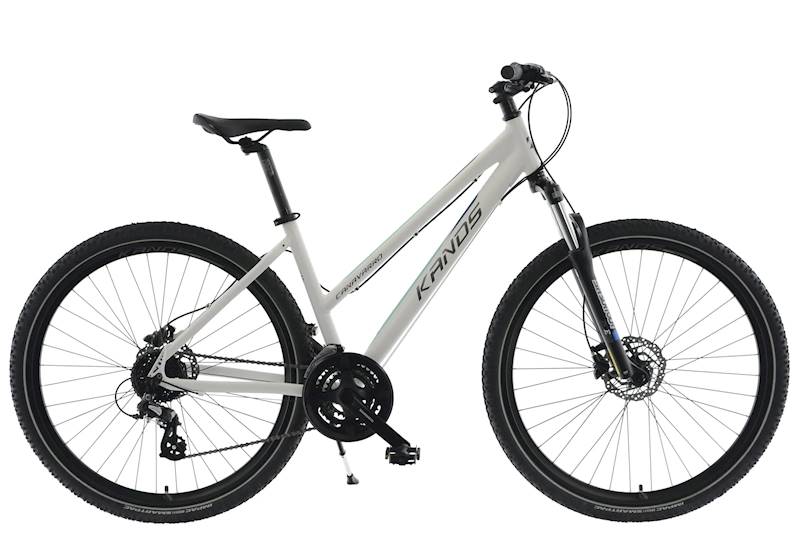 ROWER KANDS CANAVARO RAMA 17" KOŁA 28" BIAŁY TURKUSOWY MAT