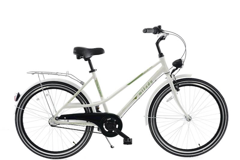 ROWER SPINDERBIKE MILADY RAMA 18" KOŁA 26" BIAŁY POŁYSK