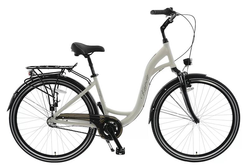 ROWER KANDS WENECJA RAMA 19" KOŁA 28" BIAŁY POŁYSK