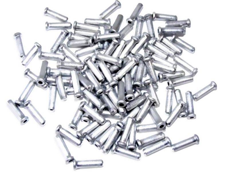 KOŃCÓWKA LINKI SACCON fi=1,6mm ALU SREBRNE BOX (BA20500)