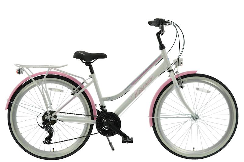 ROWER KANDS VS-3 RAMA 17" KOŁA 26" RÓŻOWY BIAŁY POŁYSK