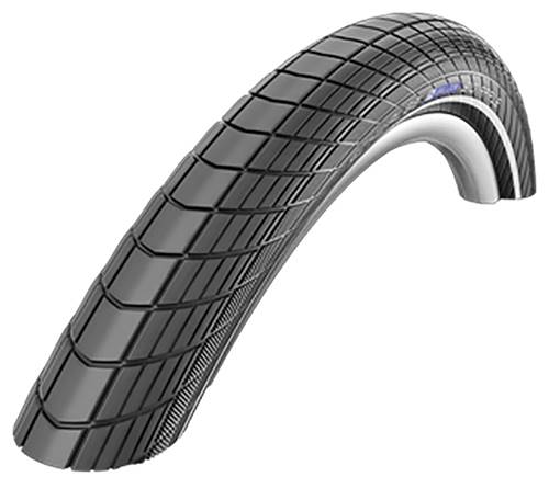 OPONA SCHWALBE BIG APPLE 28X2,35 (60-622) HS430 ANTYPRZEB ODBLASK CZARNA
