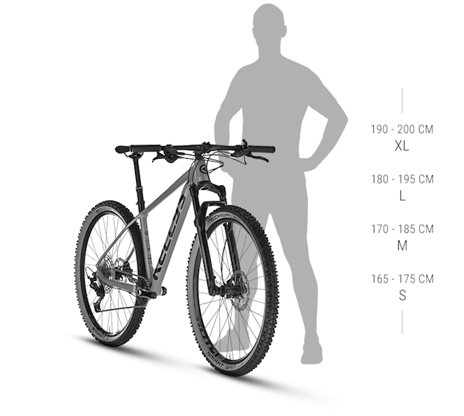 ROWER KELLYS GATE 30 RAMA S KOŁA 29" GRAFITOWY MAT