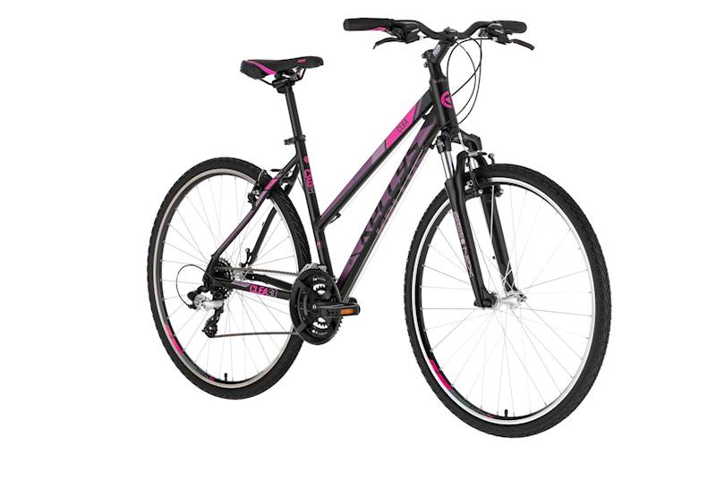 ROWER KELLYS CLEA 30 RAMA S KOŁA 28" CZARNY RÓŻOWY MAT
