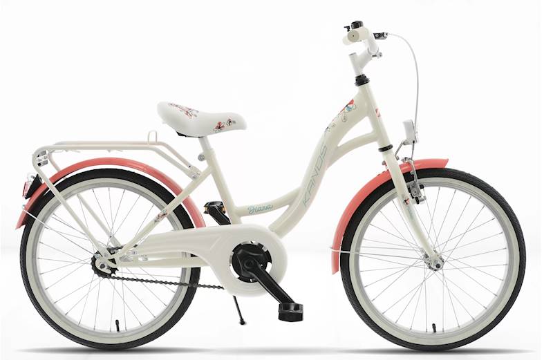 ROWER KANDS DIANA RAMA 12" KOŁA 20" BIAŁY RÓŻOWY
