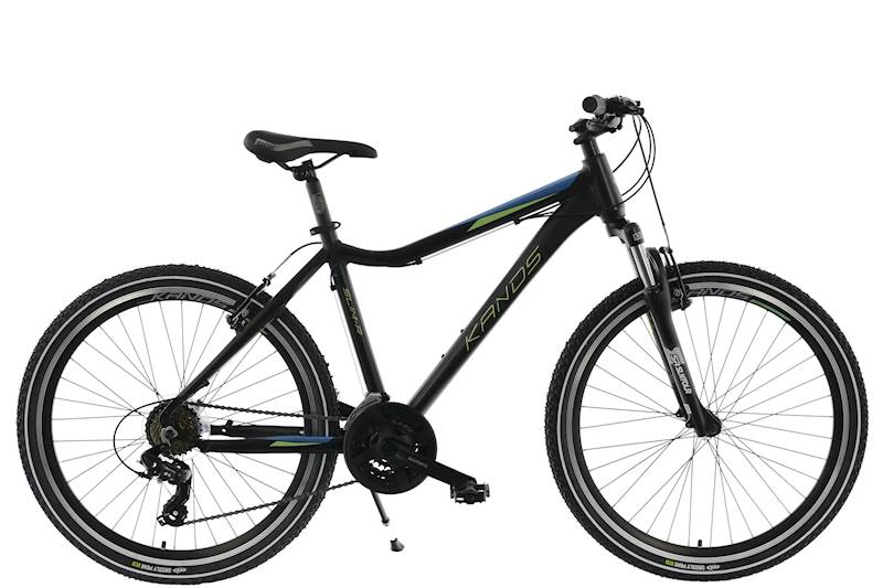 ROWER KANDS SLIM-R RAMA 18" KOŁA 26" CZARNY SELEDYNOWY MAT
