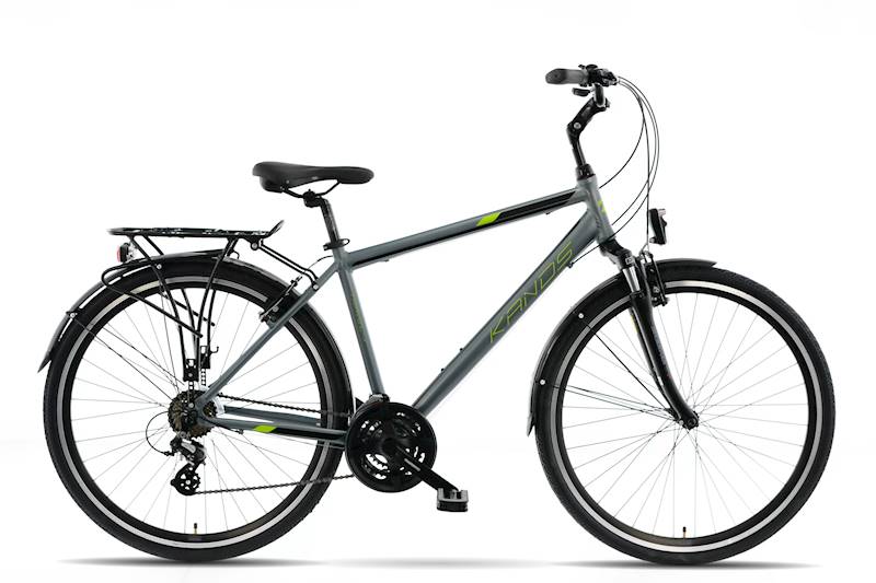 ROWER KANDS TRAVEL-X RAMA 19" KOŁA 28" GRAFITOWY SELEDYNOWY MAT