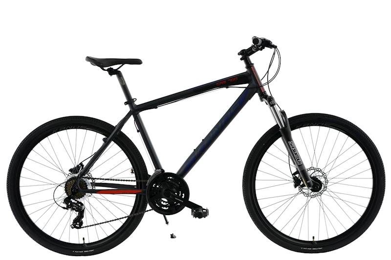 ROWER KANDS CRS 700 RAMA 19" KOŁA 28" GRAFITOWY BORDOWY MAT